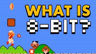 WHAT IS 8BIT  What are 8bit graphics anyway [upl. by Nuhs]