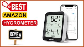 ✅ Best Hygrometer Amazon In 2023 ✨ Top 5 Tested amp Reviewed [upl. by Osi]