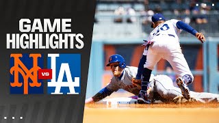 Mets vs Dodgers Game Highlights 42124  MLB Highlights [upl. by Aihsenad395]