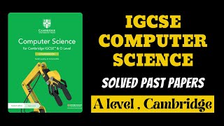 Cambridge IGCSE Computer Science Paper 1  MayJune 2023 [upl. by Eisenhart]