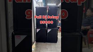 Full Dj Setup Just 95000 djmarketkolkata dj djsetup [upl. by Atwahs]