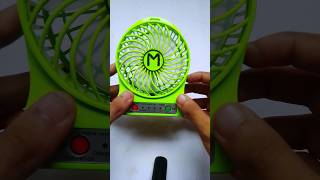 Rechargeable Mini fan Upgrade👍🔥 fan aircooler repair experiment [upl. by Creath137]