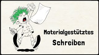 Materialgestütztes Schreiben  Grundlagen  DiB [upl. by Eseilana]