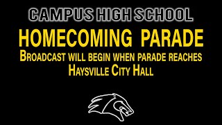 Campus High School Homecoming Parade  Haysville KS [upl. by Alleber]