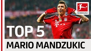 Mario Mandzukic  Top 5 Goals [upl. by Anitsua]