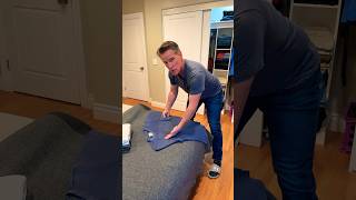 How to fold long sleeve shirts the US Navy Way [upl. by Karee]