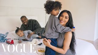 73 Questions With Kim Kardashian West ft Kanye West  Vogue [upl. by Remmus]