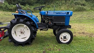 ISEKI TX1510 2WD Compact Tractor amp New 5ft Finishing Mower [upl. by Gav]