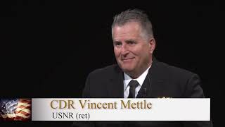 CDR Vincent Mettle USNR ret veteran interview 10222024 [upl. by Ahtelra447]