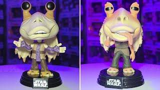 JAR JAR BINKS 500  624  UNBOXING FUNKO POP STAR WARS [upl. by Llenehc680]