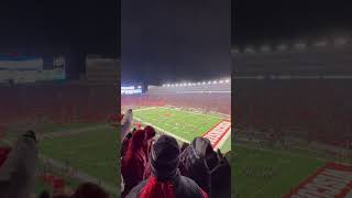 Wisconsin football halftime fireworks [upl. by Darwen]