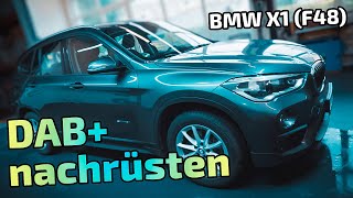 BMW X1 F48  DAB nachrüsten  Dension DABU MPC  ARS24 [upl. by Aanas]