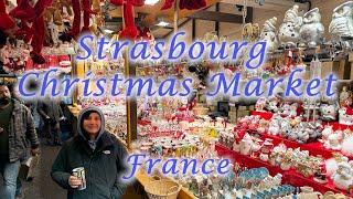 Strasbourg Christmas Market France Big and Beautiful [upl. by Rehteh]