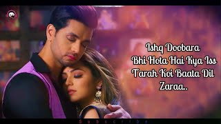 Lyrics  Silsila Badalte Rishton Ka  Title Track Full Song  Duet Version Drashti  Serial Songs [upl. by Addison120]