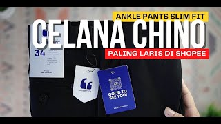 Recommended Akhirnya Punya Chinos Ankle Pants Bluebutton [upl. by Levina858]