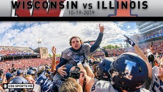 Wisconsin vs Illinois Highlights Illini STUN No 6 Badgers with walkoff FG  CBS Sports HQ [upl. by Cotter]