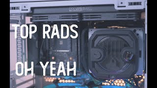 Top Rads and Other Custom Loop Considerations in the NR200 [upl. by Ttayw]