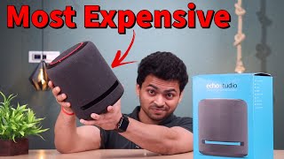 Amazon Echo Studio Unboxing  Most Expensive Alexa Rs 22999 Only  Is It Worth [upl. by Shafer]