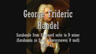 GF Handel  Sarabande Sarabanda [upl. by Dionne]