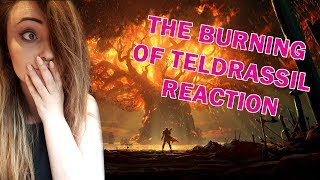 The Burning of Teldrassil ReactionPlaythrough [upl. by Ahsekam660]