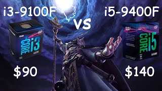 i39100F vs i59400F in 8 games at 1080p [upl. by Widera806]