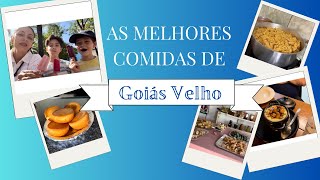 O que comer na cidade de Goiás ou Goiás velho Restaurantes lanches e muito doce [upl. by Woodcock]