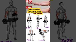 5 exercise for arms best New exercise for bicepand tricep workout bodybuilding [upl. by Hong425]