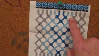 How to follow bracelet patterns tutorial [upl. by Ettesoj369]