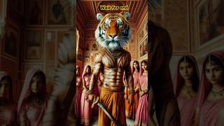 😾 बाघ सिंह की बाहों में लड़कियां समा गई  hindumythology shortfeed hindikahani viralvideo [upl. by Vlad306]