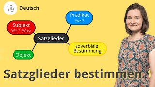 Satzglieder bestimmen Wir zeigen dir wie  Deutsch  Duden Learnattack [upl. by Nyret]