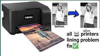 canon g2010 colour print line problemall printer lining problem fixed ✅🖨️all printer line problem [upl. by Obelia600]