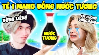 Noob Ruby Và Anh Siro Chơi PARKOUR Té 1 Mạng Là Uống LY NƯỚC TƯƠNG Trong Minecraft [upl. by Ezechiel]