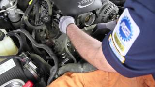 How to install a Water Pump 1999  2005 Chevrolet Silverado 1500 53L V8 WP9409 AW5104 [upl. by Ahsein]