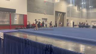 USAG Level 8 Gymnastics Floor Routine Regionals 2024 Region 1  9475 [upl. by Ahtnama]