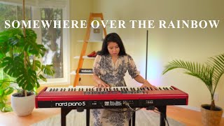 Somewhere Over The Rainbow  Judy Garland piano cover [upl. by Atiluap]