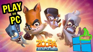 🎮 How to PLAY  Zooba  on PC ▶ DOWNLOAD and INSTALL Usitility2 [upl. by Welton12]