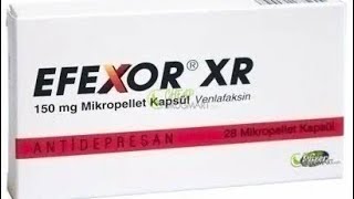 Tablet Effexor XR depression antidepressant [upl. by Adnahsor115]