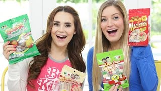 TRYING MEXICAN CANDY w iJustine [upl. by Ttehc]