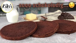 ULTRA Schokoladig Saftiger Schokokuchen  Schokoboden extra saftig und soft  Suchtfaktor [upl. by Nove]