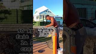 Évolution de mon dips en 2 mois gym calisthenics streetworkoutmotivation streetworkout [upl. by Luoar15]