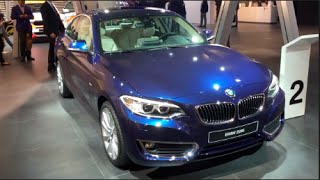 BMW 228i 2016 In detail review walkaround Interior Exterior [upl. by Nylkcaj]