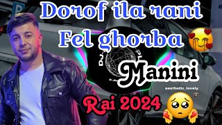 Rai remix 2024 dorof ila rani fi lghorba cheb ramzi feat manini ظروف ايلا راني في الغربة شاب رمزي [upl. by Anwahsed554]