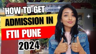 FTII 2024 ADMISSION TO START SOON  COURSES OFFERED  ELIGIBILITY  FEES [upl. by Chev777]