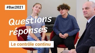 BAC2021  QR avec des lycéens  le contrôle continu dès la 1re [upl. by Airehc]