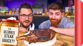 The Ultimate TOMAHAWK STEAK Sauce  Sorted Food [upl. by Edmea982]