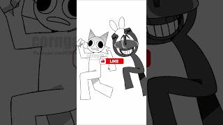 You are my rabbit 🐇🐰 Clurk x Wenda incredibox sprunki animation art shorts [upl. by Anitsua]