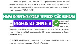 Mapa Biotecnologia e Reprodução Humana [upl. by Aushoj]