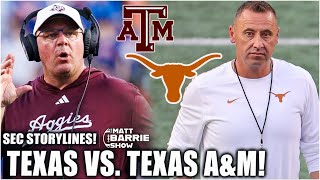 🚨 PLAYOFF ELIMINATORS 🚨 Texas vs Texas AampM  Alabama vs LSU TAKE SHAPE  The Matt Barrie Show [upl. by Inglis460]