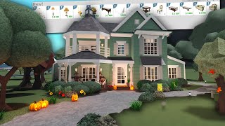 DECORATING MY BLOXBURG MODERN VICTORIAN HOUSE with the new furniture [upl. by Abrahan]