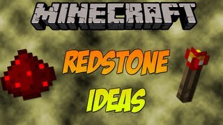 Minecraft Redstone Ideas Glass Panes and Custom Map Idea [upl. by Nnyw]